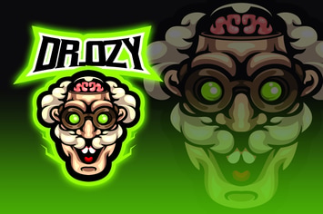 Mad Scientist Esport Logo