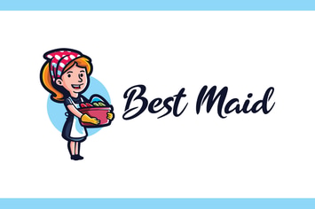 Best Maid - Maid Service and Housekeeping Logo