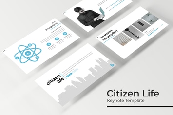 Citizen Life - Keynote Template