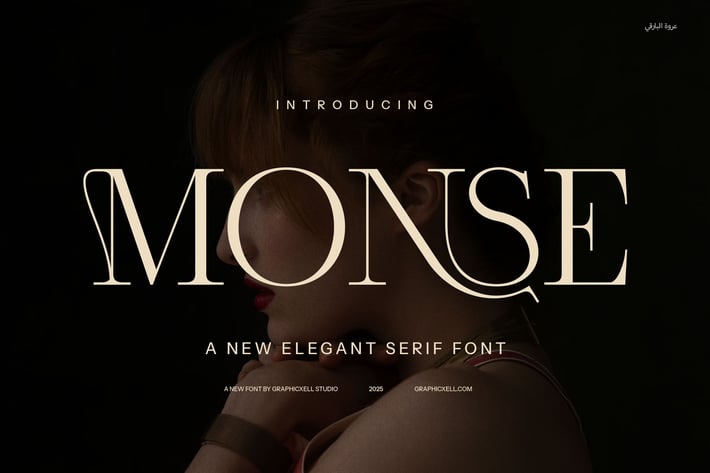Monse Ligature Serif Font