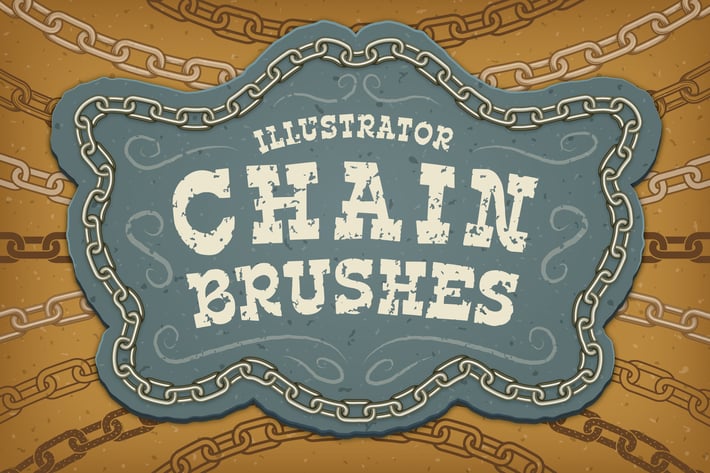 Illustrator Chain Brushes