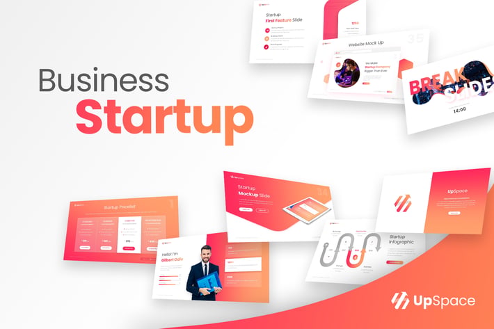 UpSpace Business Startup PowerPoint Presentation T