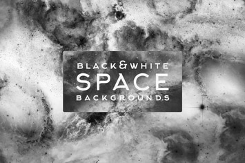 Black&White Space Backgrounds