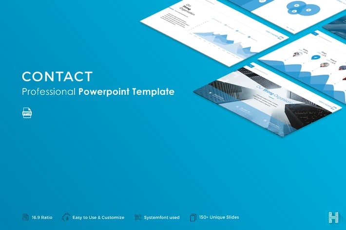 Contact Powerpoint Template
