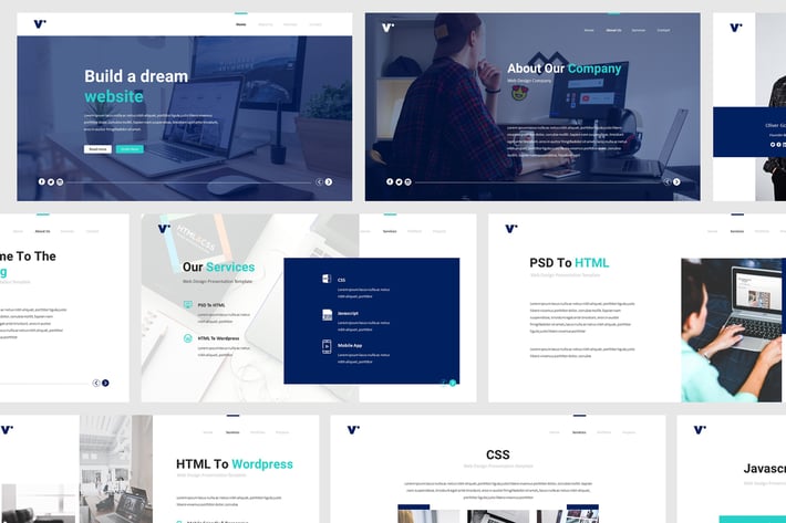 Website Design Powerpoint Template