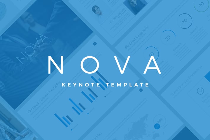 Nova Business Keynote Template Pitch Deck