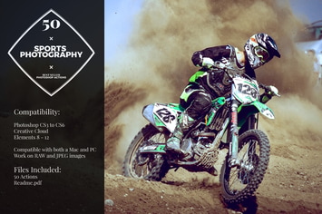 50 Sports Effect Photoshop Actions