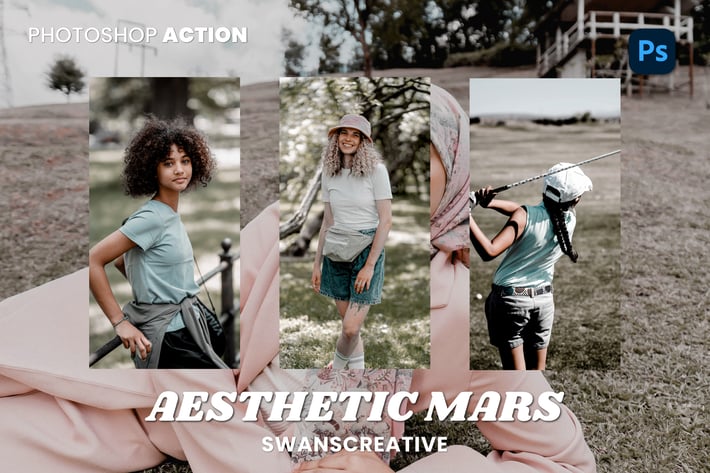 Aesthetic Mars Photoshop Action