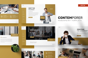 Contemporer Powerpoint Presentation Template