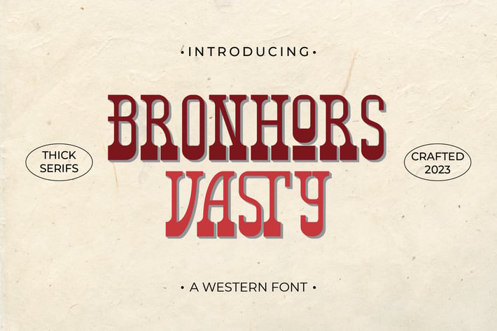 Bronhors Vasty - Western