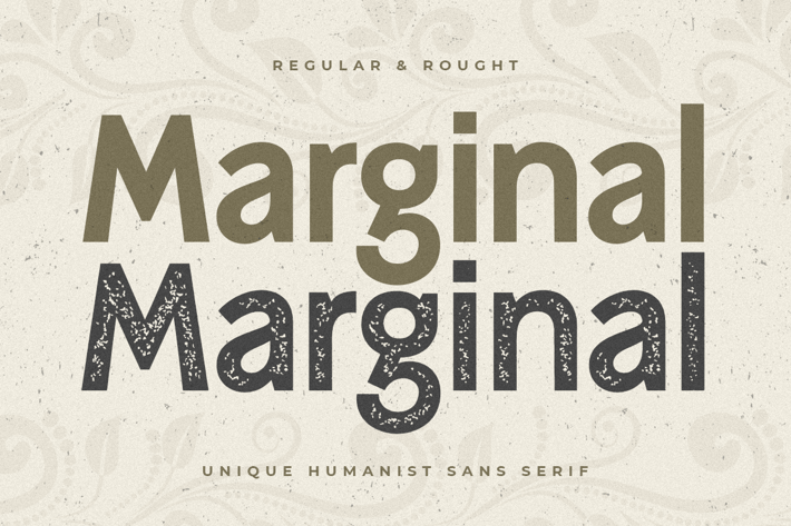 Marginal - Unique Humanist Sans Serif 