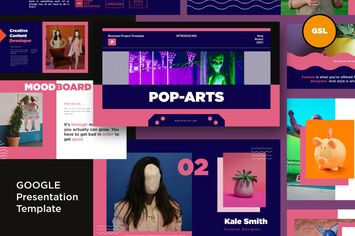 Poparts Keynote Template