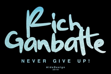 Rich Ganbatte - Logotype Font