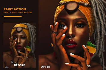 Paint Photoshop Action