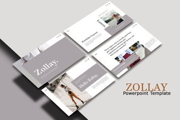 ZOLLAY - Multipurpose  Powerpoint Template