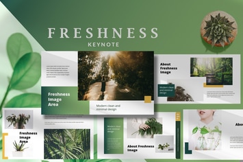 Freshness Modern - Beautiful Keynote Template