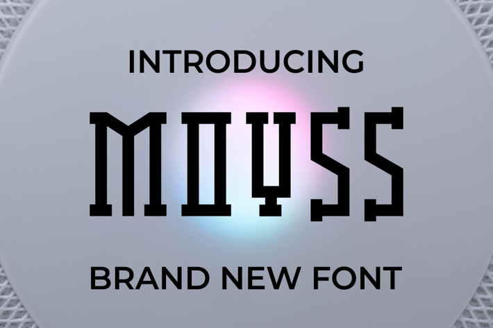 MOYSS Font