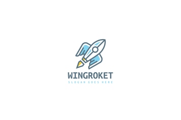 Wing Rocket Logo