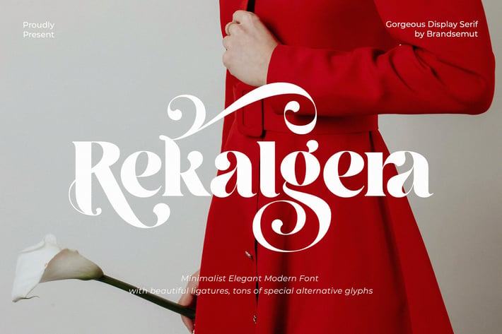 Rekalgera - Gorgeous Display Serif