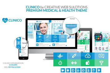 Clinico PSD Template