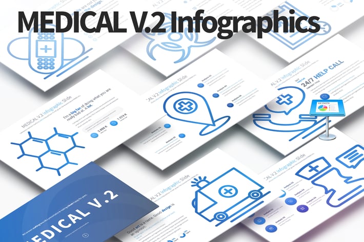 MEDICAL V.2 - Keynote Infographics Slides