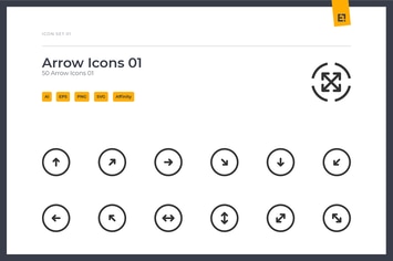 Icono - Arrows Icon Set 01