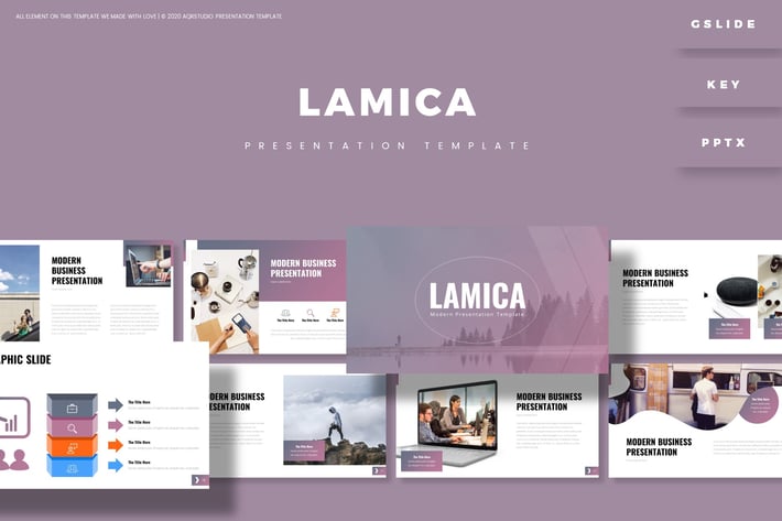 Lamica - Presentation Template