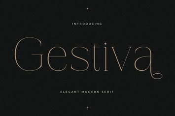 Gestiva Elegant Modern Serif Font