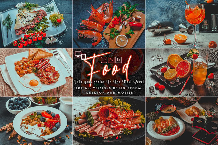 HDR Food Presets (Mobile & Desktop)