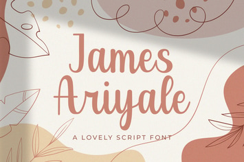 James Ariyale - Handwritten Font