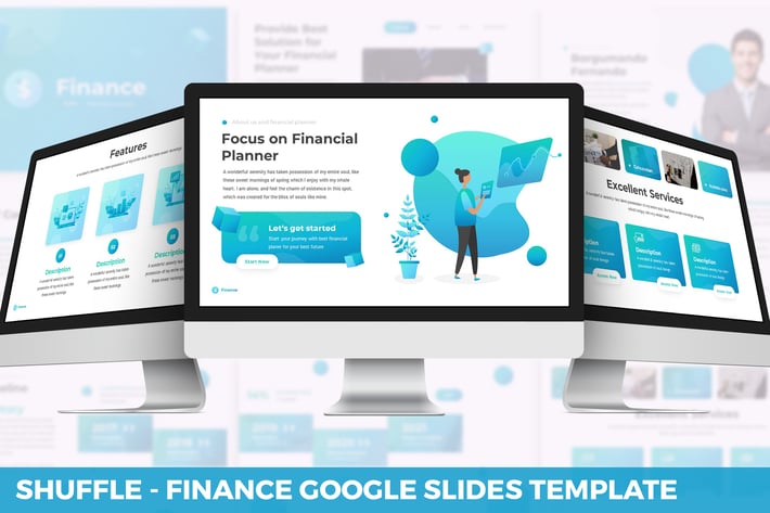Shuffle - Finance Google Slides Template