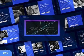 Sundzo - Crypto Keynote Presentation Template