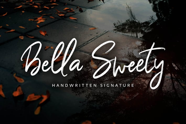 Bella Sweety - Handwritten Signature