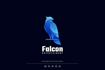 Falcon Gradient Logo