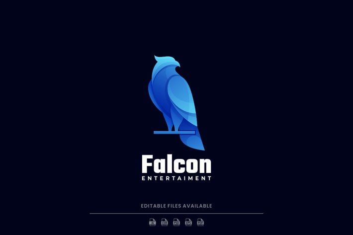 Falcon Gradient Logo