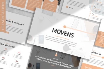Movens - Business Presentation Template