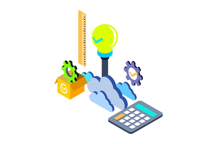 Innovation Isometric Illustration