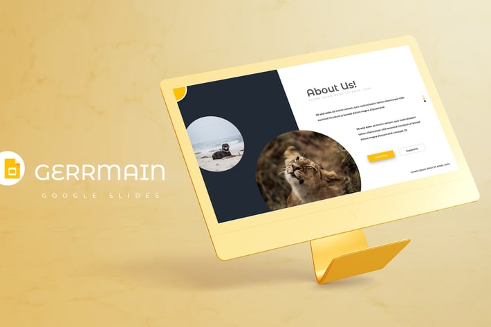 Germain - Google Slides Template
