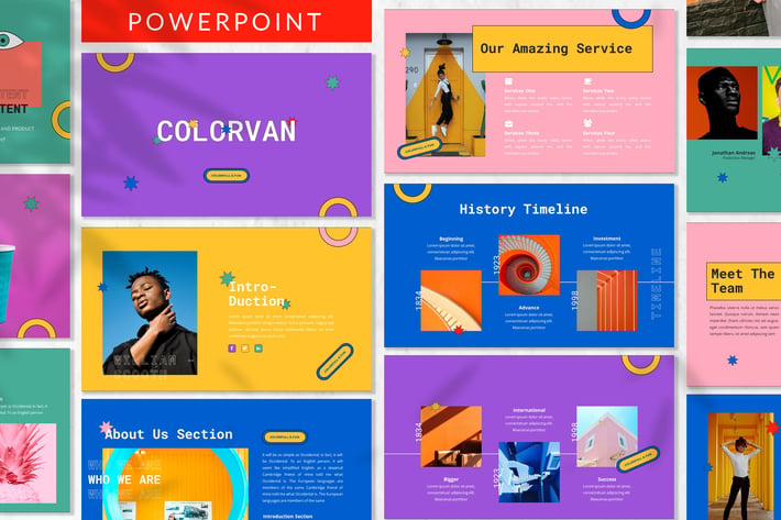 Colorvan - Creative Powerpoint Template