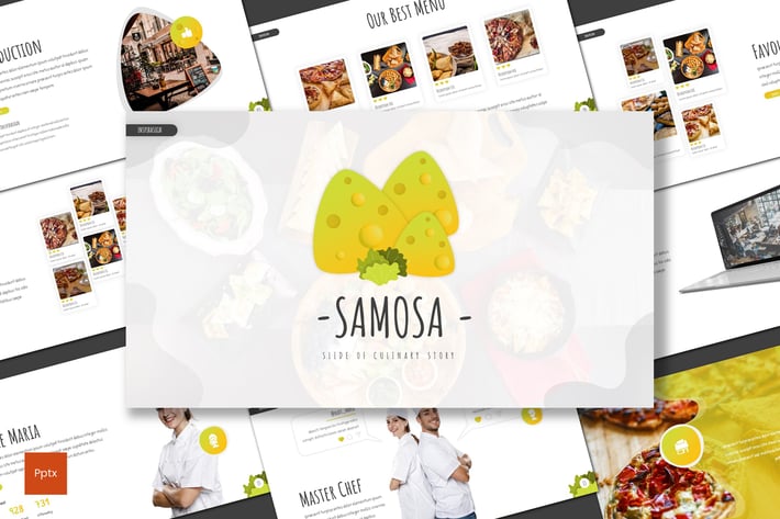 Samosa - Culinary Powerpoint Template
