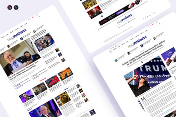 MagBusiness - Magazine & newspaper template