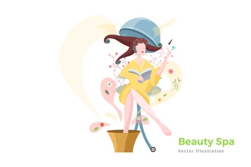 Beauty Spa Vector Illustration