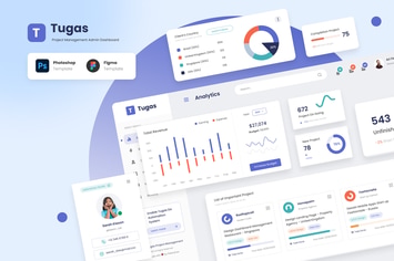 Tugas - Project Management Admin Dashboard