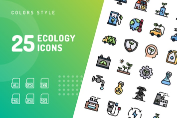 Ecology Color Icons