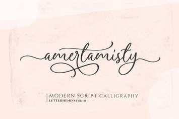 Amerta Misty Script