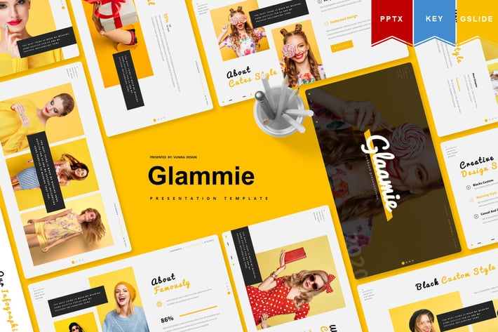 Glammie | Presentation Template
