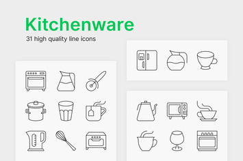 Kitchenware Icons
