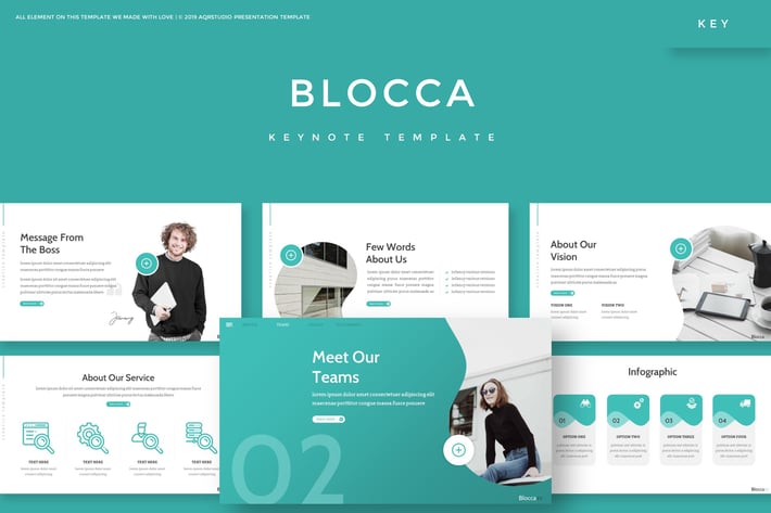 Blocca - Keynote Template