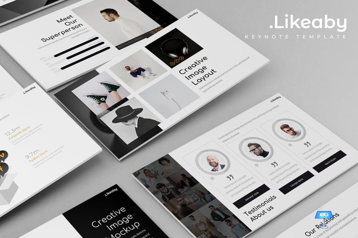 Likeaby - Keynote  Template