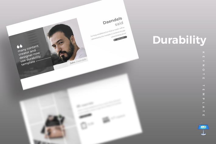 Durability - Keynote Template